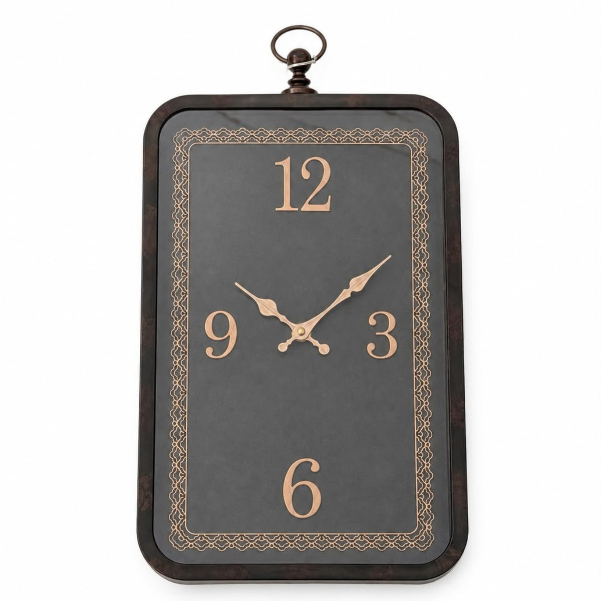 Vintage Rectangular Wall Clock